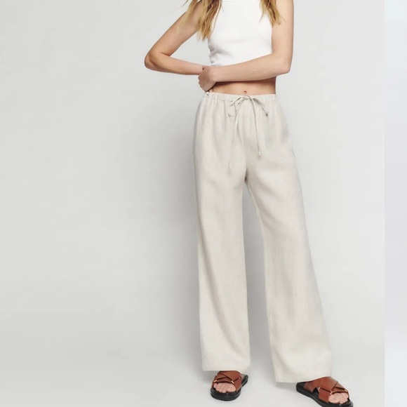 Reformation olina linen pants - Picture 2 of 5